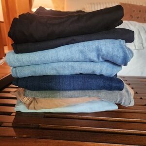 Stack of Assorted Jeans LOT OF 8